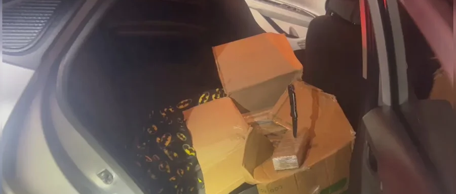 PRF prende motorista com 160 kg de maconha em rodovia de Goiás