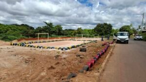 Mutirão transforma antigo lixão em área de lazer de 2,5 mil m² no Sol Nascente