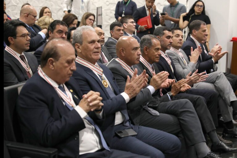 Secretários do GDF recebem Medalha do Mérito Eleitoral do TRE-DF