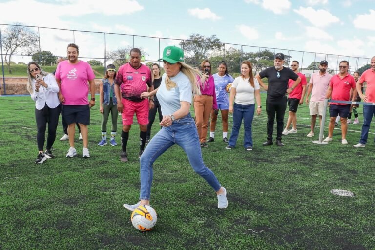 Campo sintético do Alvorada é reinaugurado no Gama após reforma de R$ 2,9 milhões