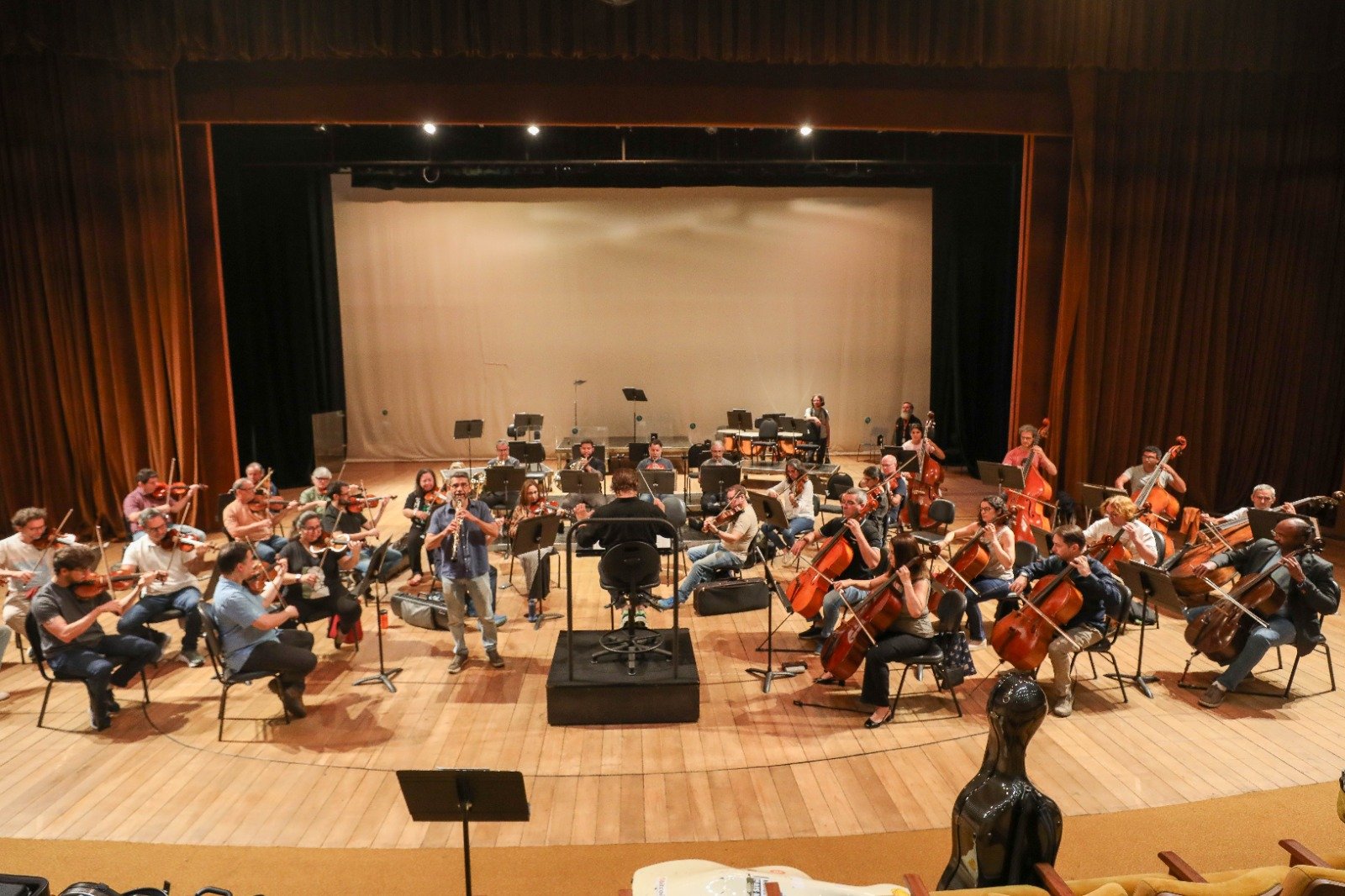 Orquestra Sinfônica completa um ano de retorno ao Teatro Nacional com recorde de público