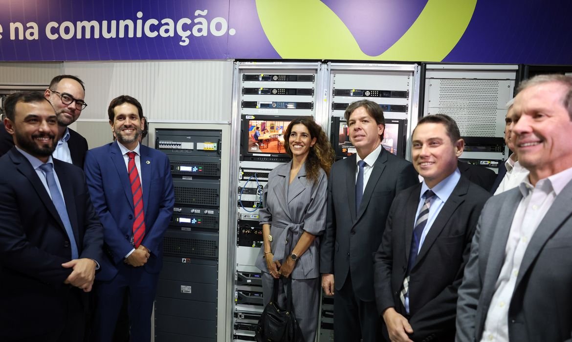 EBC inaugura em Brasília estação de testes da TV 3.0, nova tecnologia digital de transmissão