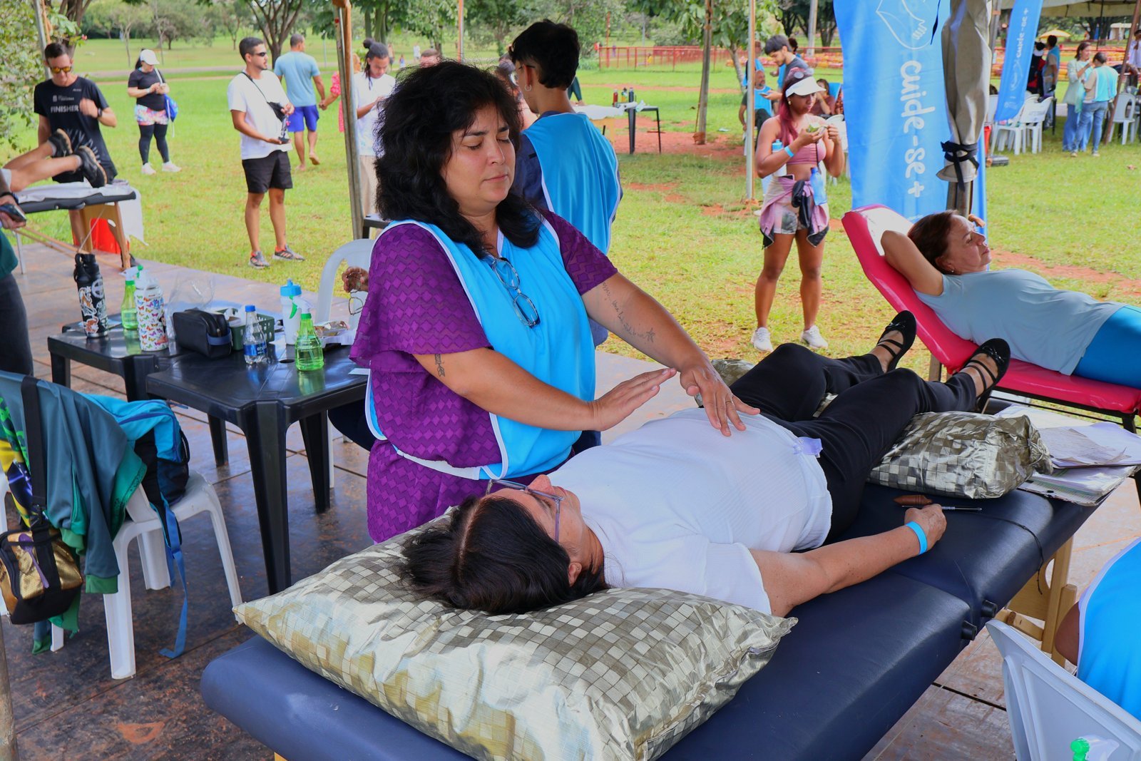 Cuide-se+ chega ao Taguaparque com atendimentos gratuitos de saúde e bem-estar