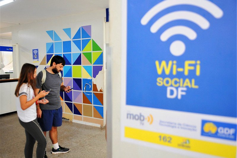 Wi-Fi Social do DF passa de 150 milhões de conexões em mais de 25 regiões