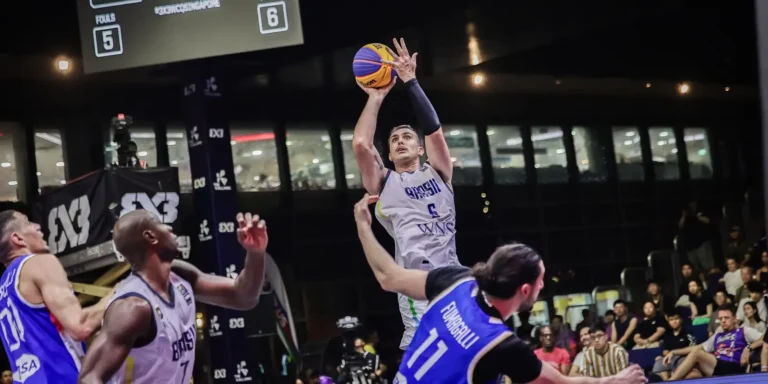 Seleção masculina de basquete 3x3 se classifica para a Copa do Mundo de Varsóvia