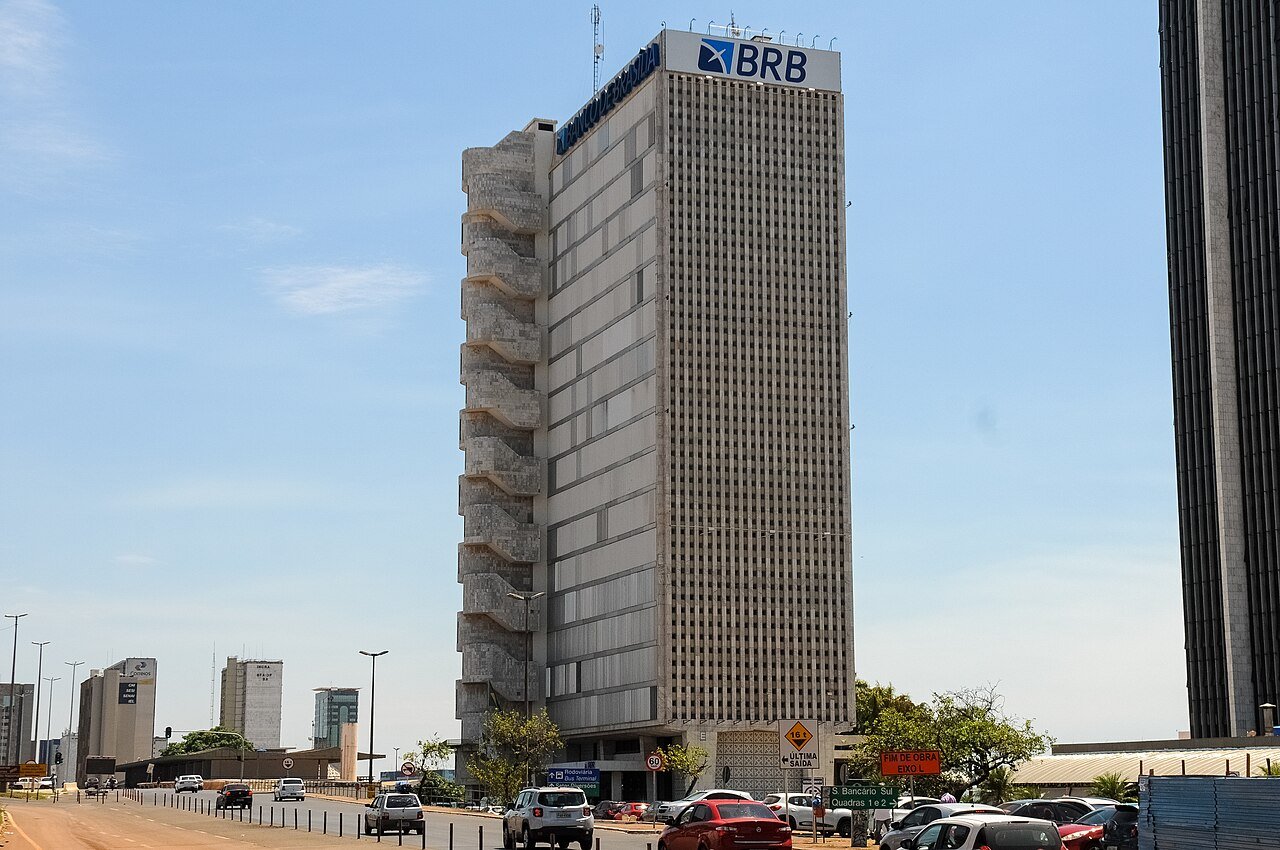 Edifício-sede do BRB (Banco de Brasília) no Setor Bancário Sul