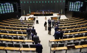 Plenário da Câmara dos Deputados durante sessão de votação