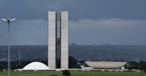Congresso Nacional em Brasília, sede dos Poderes no Distrito Federal