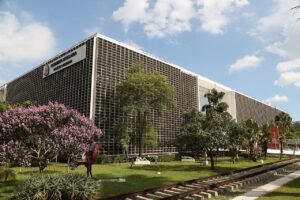 Fachada do Palácio 9 de Julho, sede da Assembleia Legislativa do Estado de São Paulo