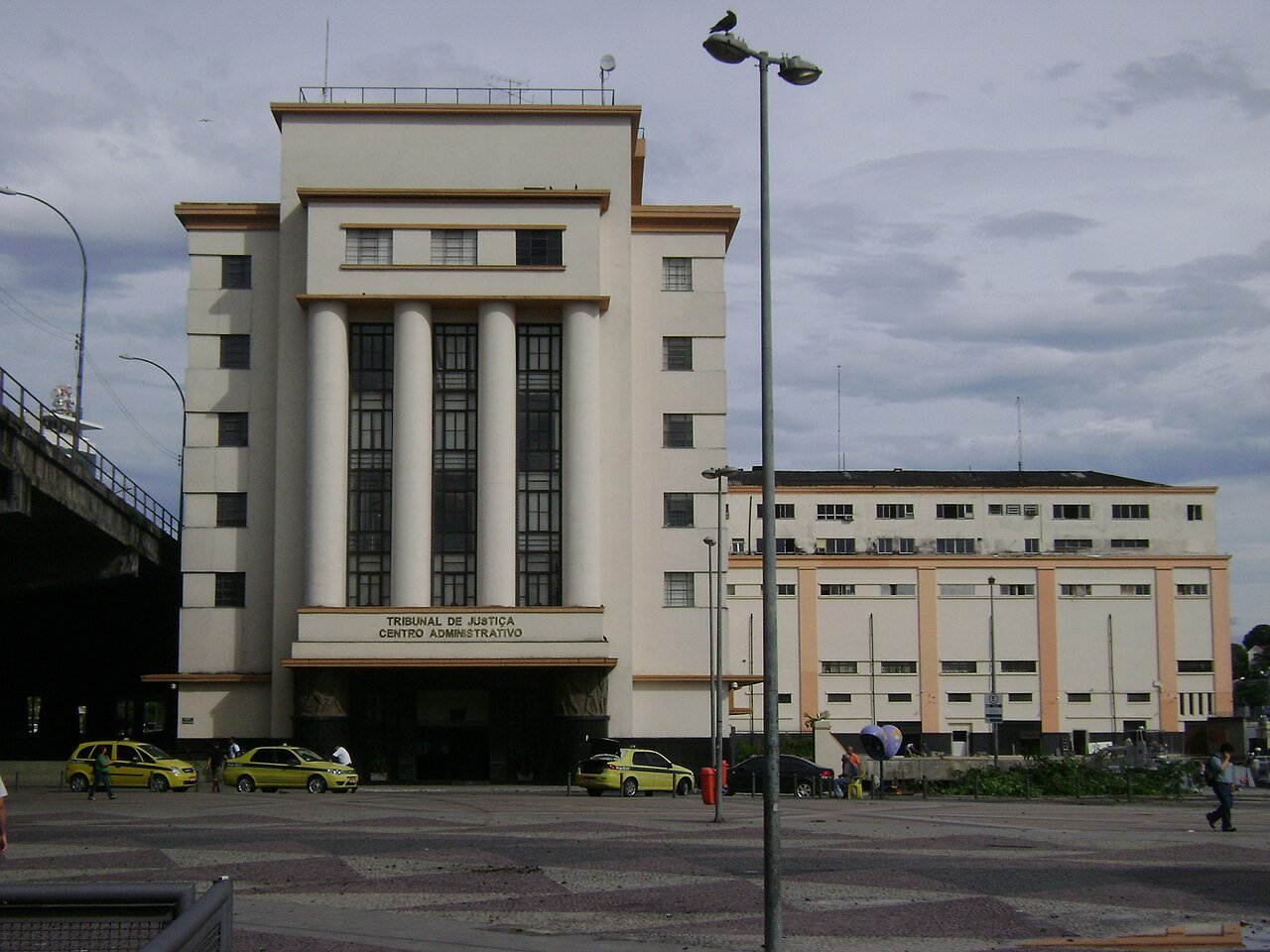 Fachada do prédio do Tribunal de Justiça no Rio de Janeiro