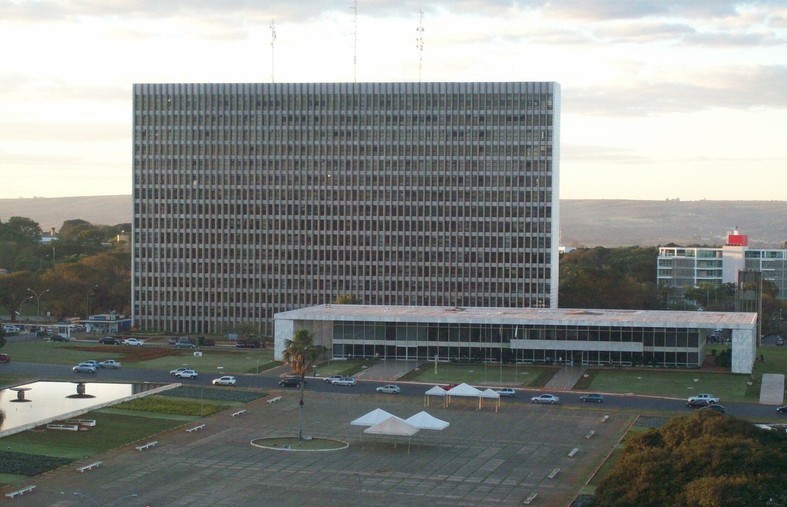 Palácio do Buriti, sede do Governo do Distrito Federal, em Brasília