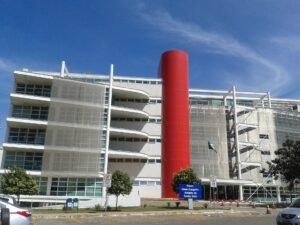 Fachada de fórum do Tribunal de Justiça do Distrito Federal e dos Territórios