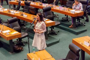 Plenário da Câmara Legislativa do Distrito Federal durante sessão ordinária