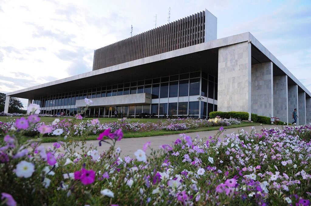 Fachada do Palácio do Buriti, sede do governo do Distrito Federal