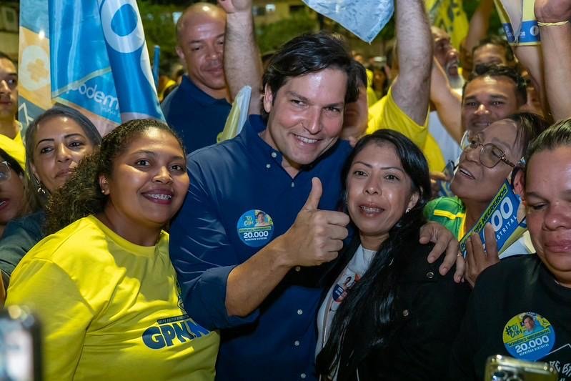 Robério Negreiros em agenda de campanha no Distrito Federal